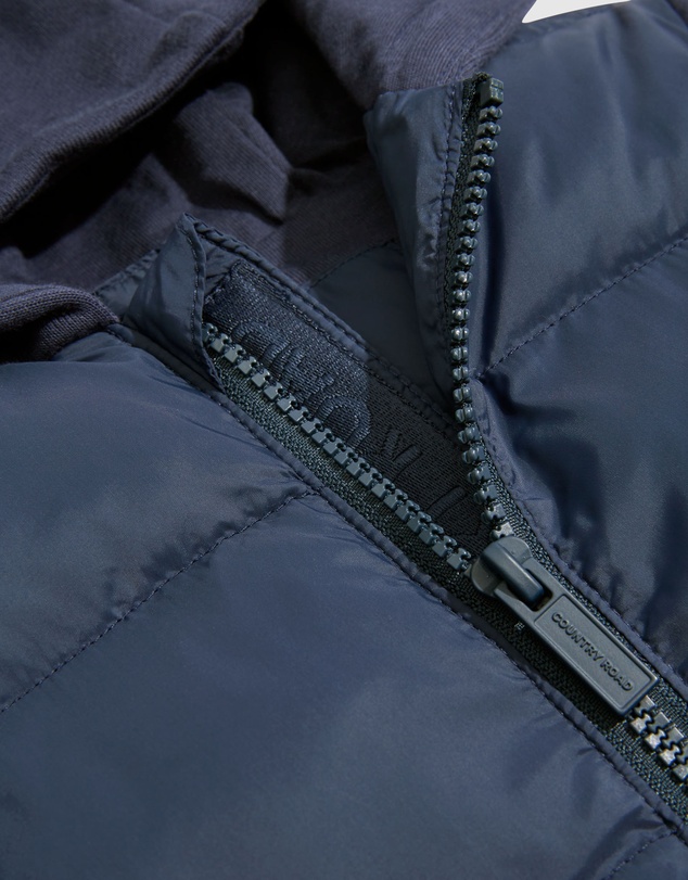 Country Road Puffer Sweat Jacket