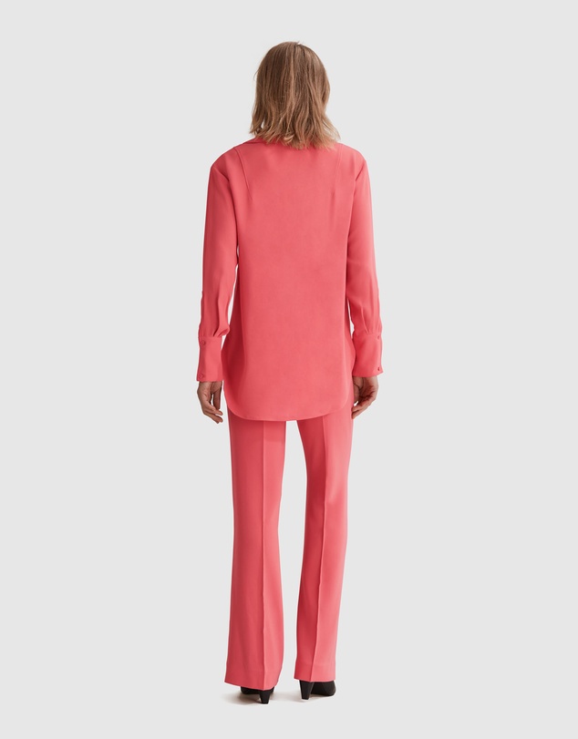 Country Road Longline Crepe Shirt