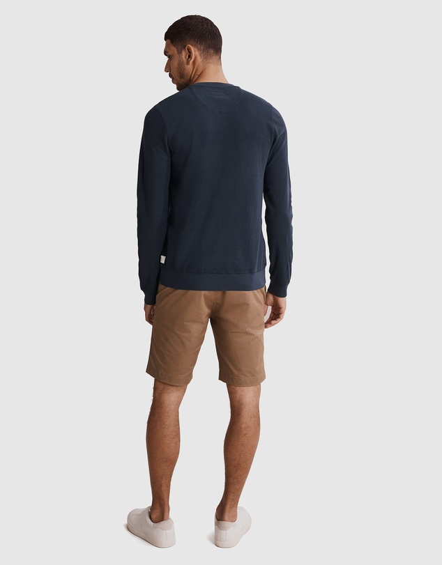 Country Road Waffle Crew T-Shirt