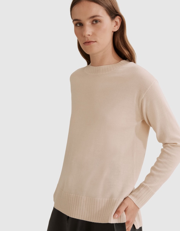 Country Road Verified Australian Merino Wool Crew Neck Knit