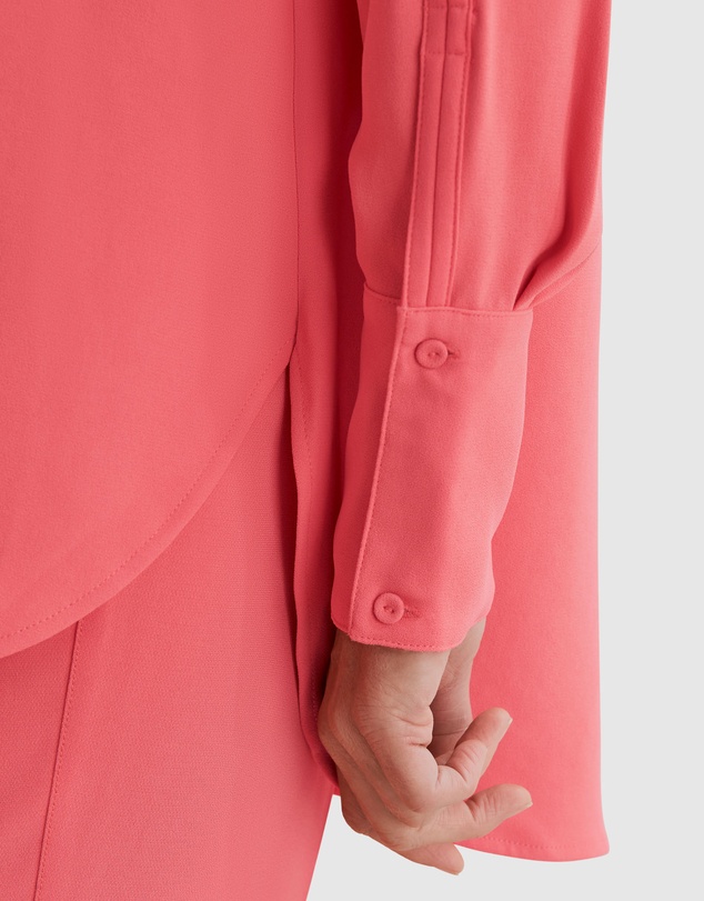 Country Road Longline Crepe Shirt