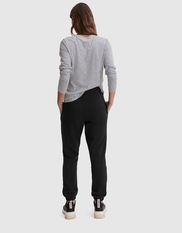 Country Road Stripe Long Sleeve Australian Cotton Slub T-Shirt