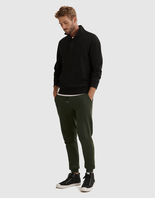 Country Road Towards Circularity - Recycled Cotton Mock Neck Sweat