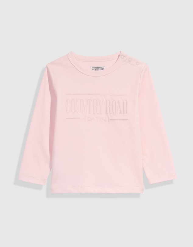 Country Road Verified Australian Cotton Long Sleeve Heritage T-Shirt