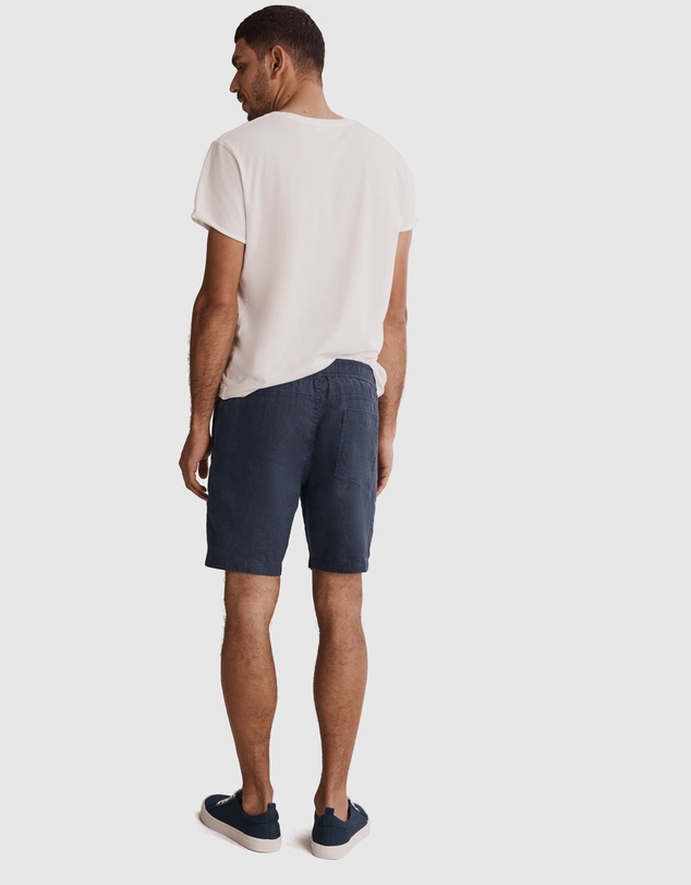 Country Road Organically Grown Linen Drawcord Short