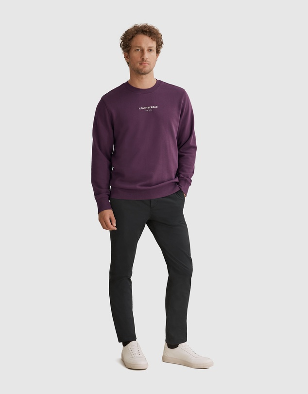 Country Road Australian Cotton Logo Sweat