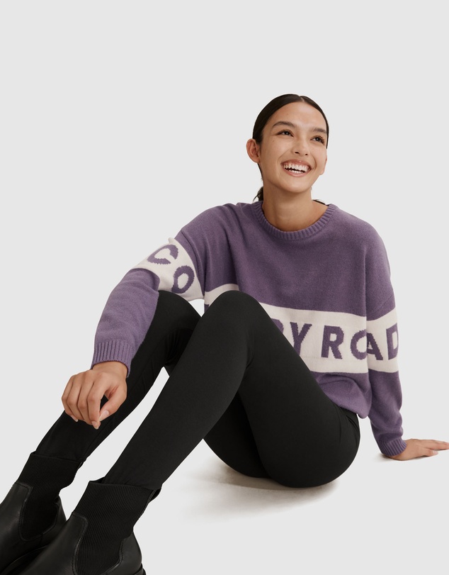 Country Road Teen Logo Intarsia Knit