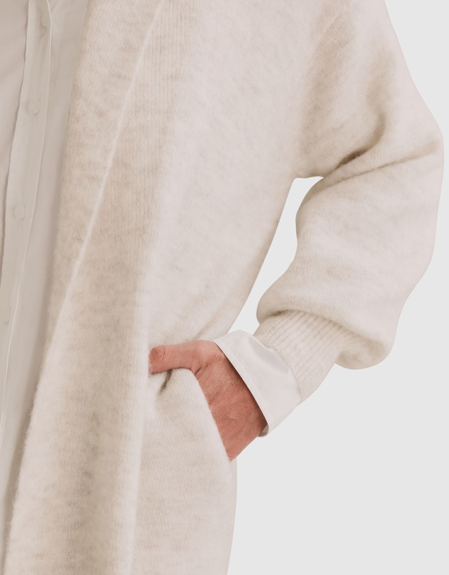 Country Road Longline Fluffy Cardigan