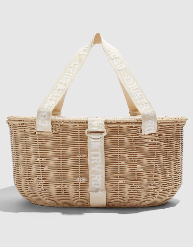 Country Road Sand Picnic Basket