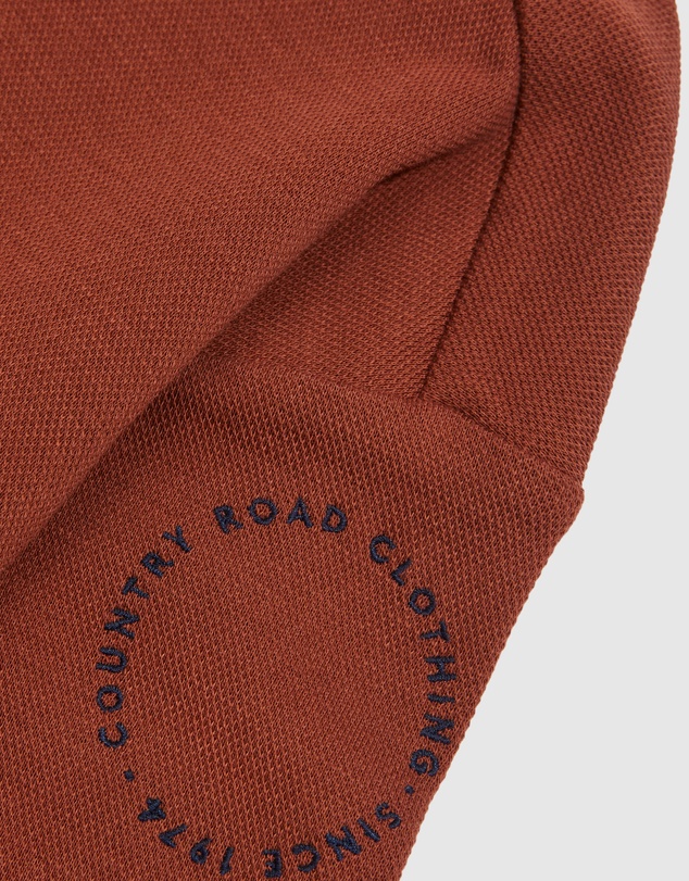 Country Road Organically Grown Cotton Logo Hood T-Shirt