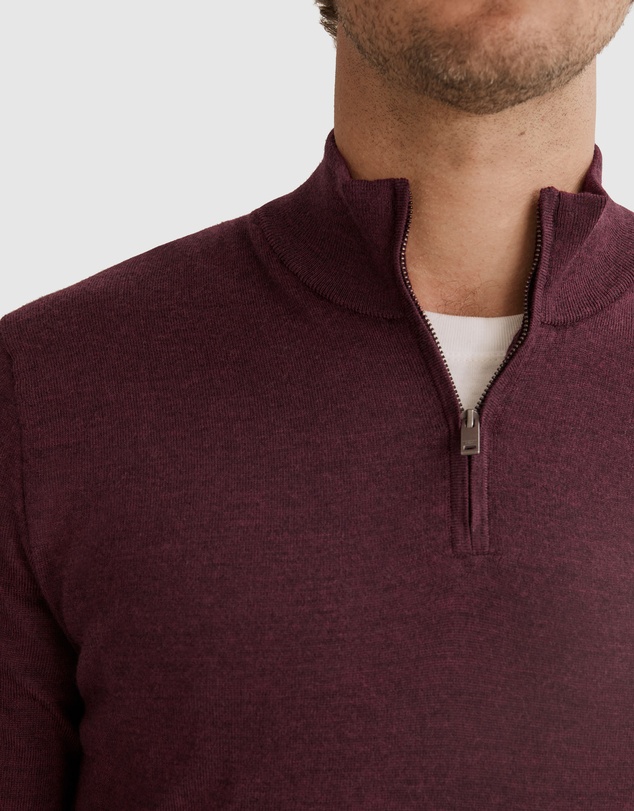 Country Road Verified Australian Merino Half Zip Knit