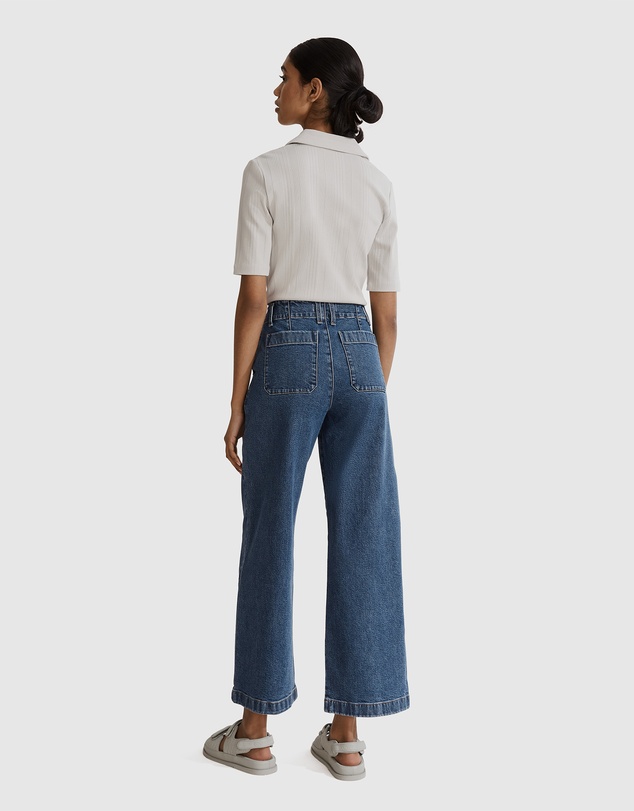 Country Road Australian Cotton Wide Leg Jean