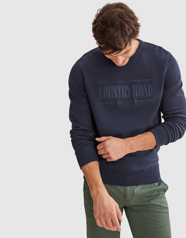 Country Road Verified Australian Cotton Heritage Sweat