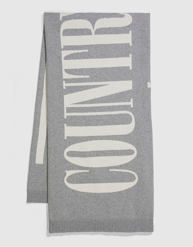 Country Road Organically Grown Cotton Heritage Knit Throw