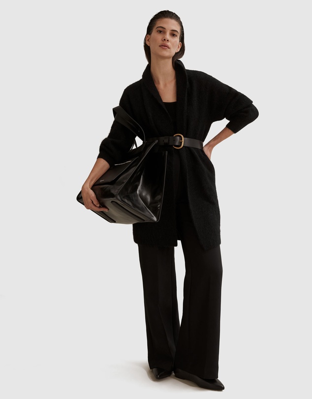 Country Road Longline Fluffy Cardigan