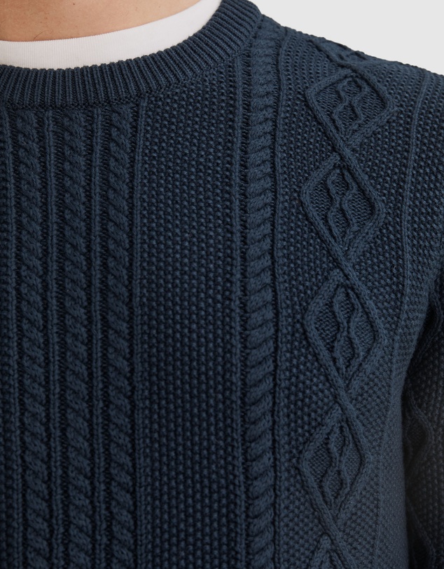 Country Road Australian Cotton Cable Crew Knit