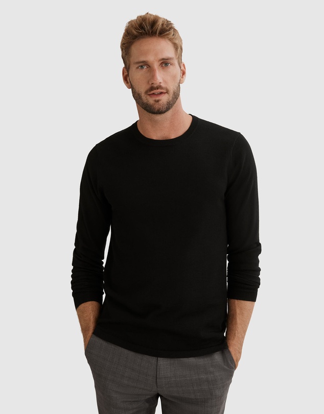 Country Road Verified Australian Merino Wool Crew Knit