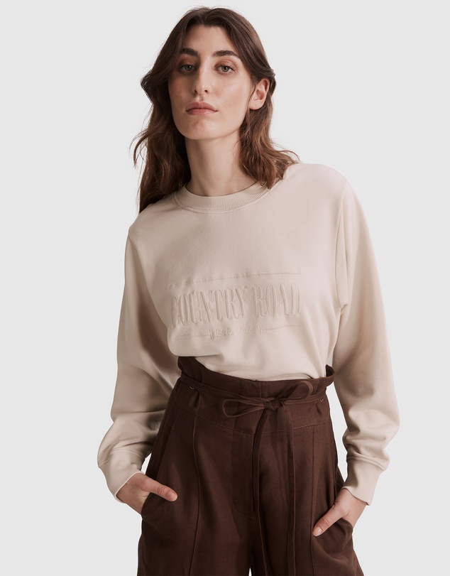 Country Road Verified Australian Cotton Heritage Sweat