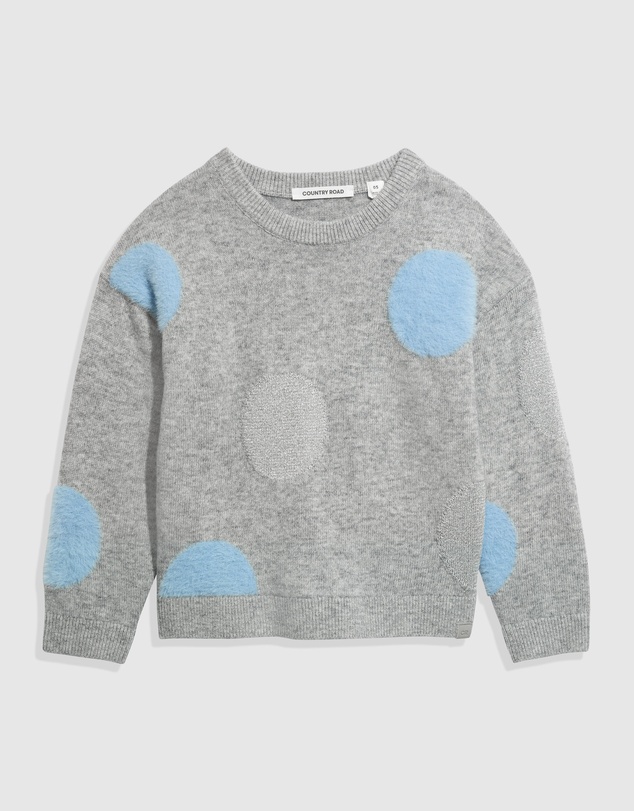 Country Road Spot Knit Pullover