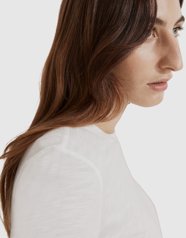 Country Road Long Sleeve Australian Cotton Slub T-Shirt