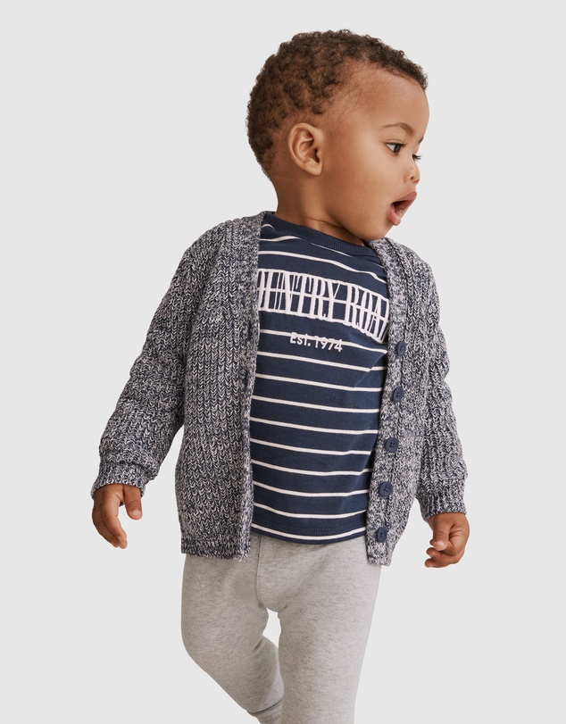 Country Road Twist Knit Cardigan