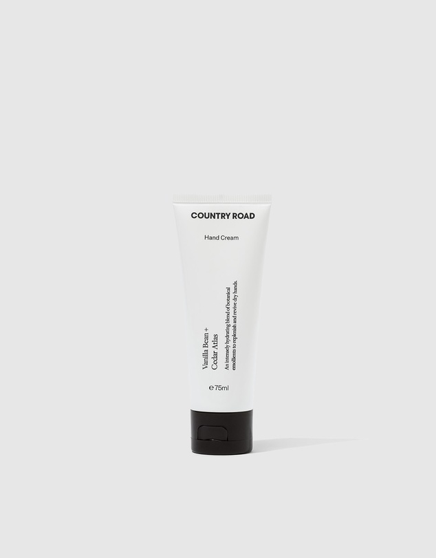 Country Road Vanilla Bean + Cedar Atlas Hand Cream 75ml