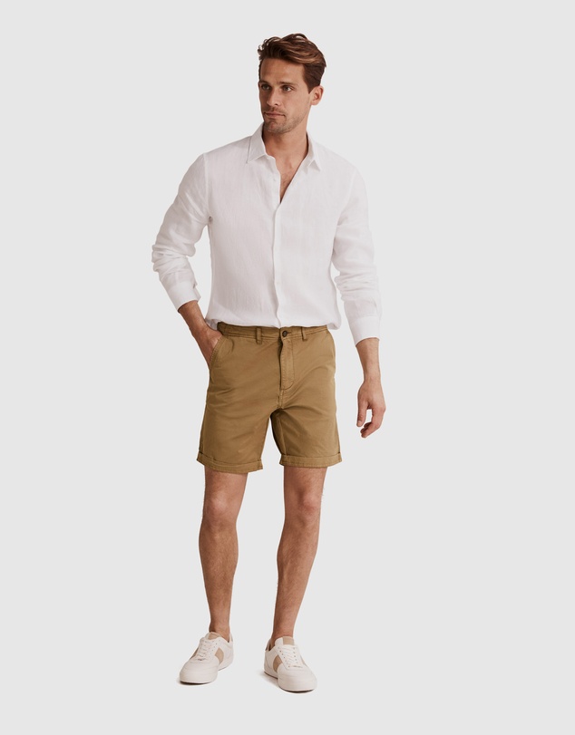 Country Road Garment Dyed Chino Short