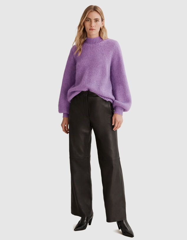 Country Road Fluffy Knit Jumper