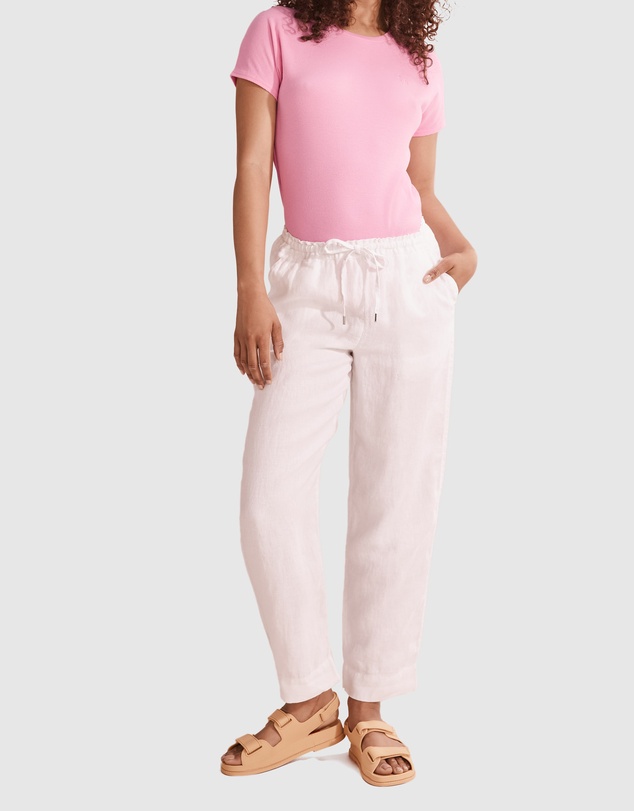 Country Road Organically Grown French Linen Pant