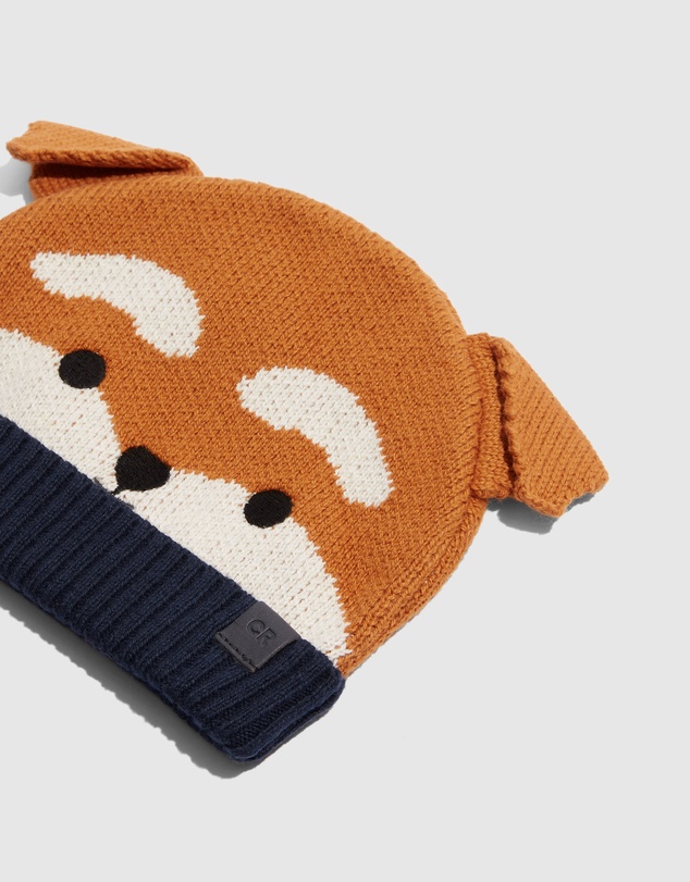 Country Road Dog Knit Beanie