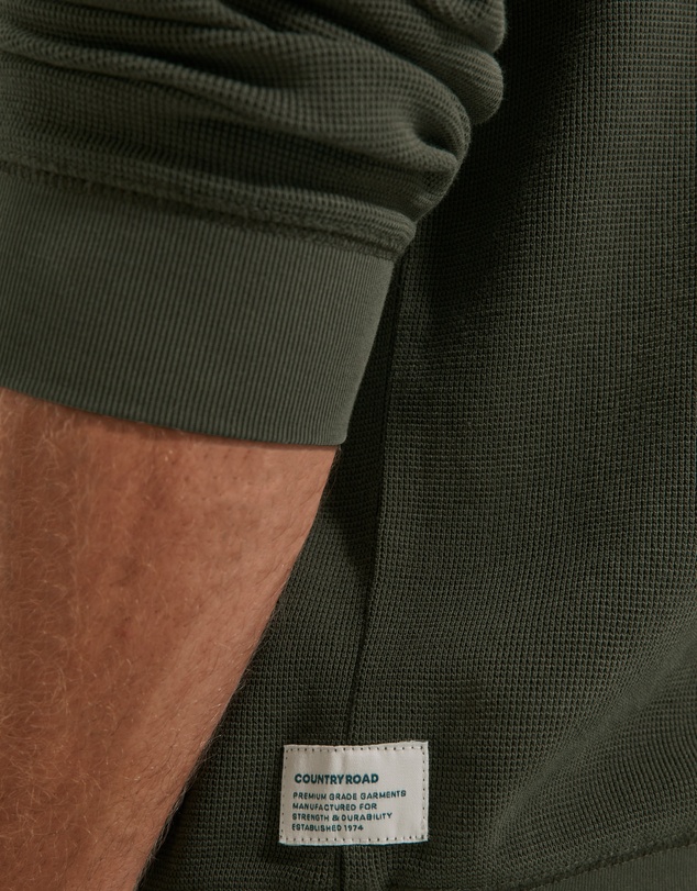 Country Road Waffle Crew T-Shirt