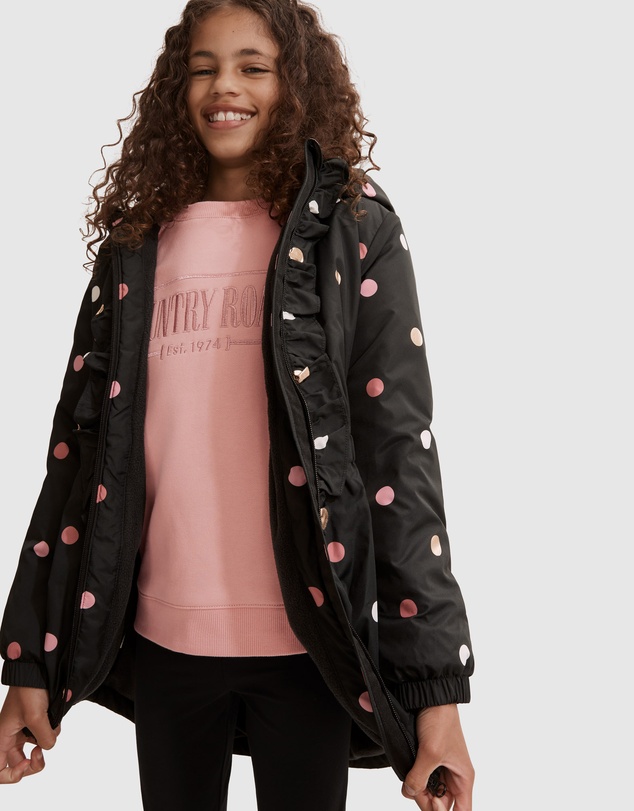 Country Road Spot Frill Jacket