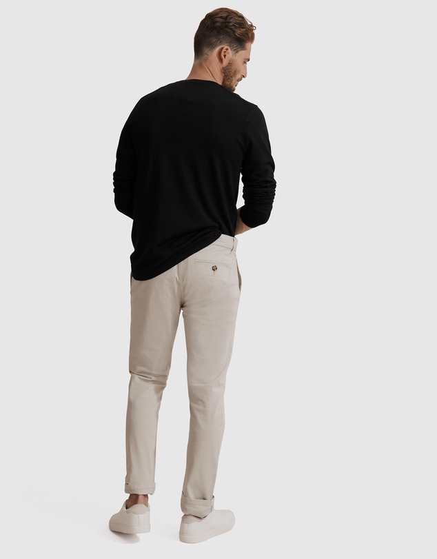 Country Road Verified Australian Merino V-neck Knit