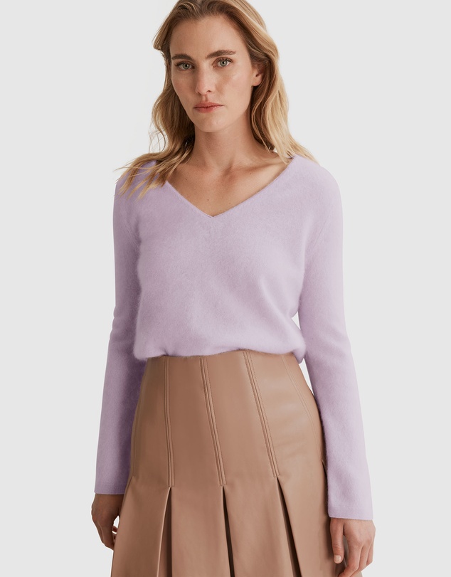 Country Road Brushed Cashmere Knit