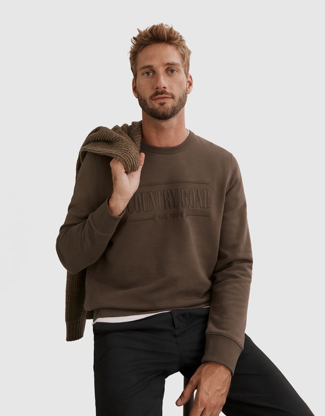 Country Road Verified Australian Cotton Heritage Sweat