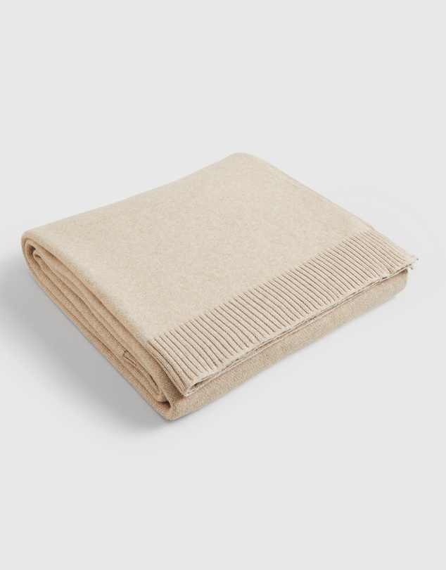 Country Road Organically Grown Cotton Heritage Knit Throw