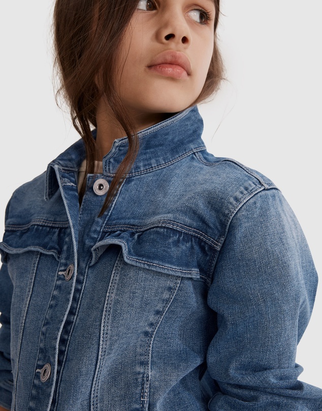 Country Road Frill Denim Jacket