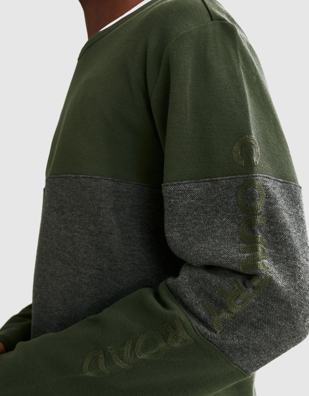 Country Road Teen Recycled Cotton Block Stripe T-Shirt