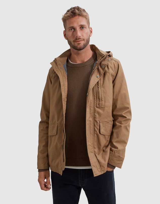 Country Road Waxy Parka