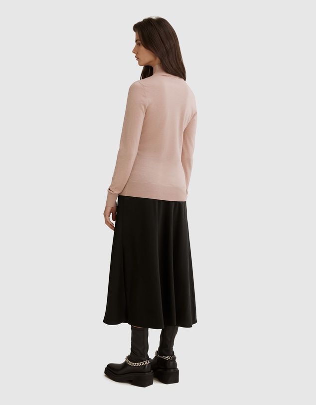 Country Road Australian Merino Wool Silk Long Sleeve Knit