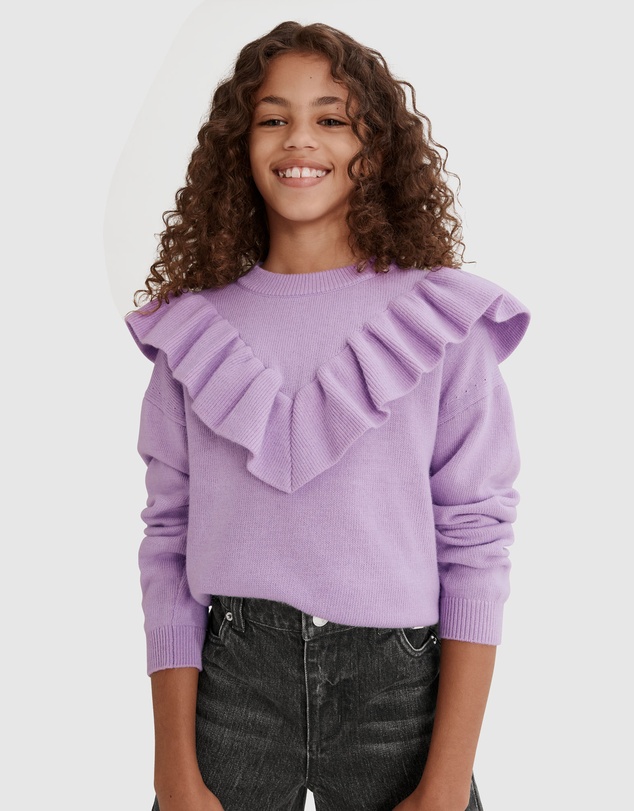 Country Road Frill Soft Knit