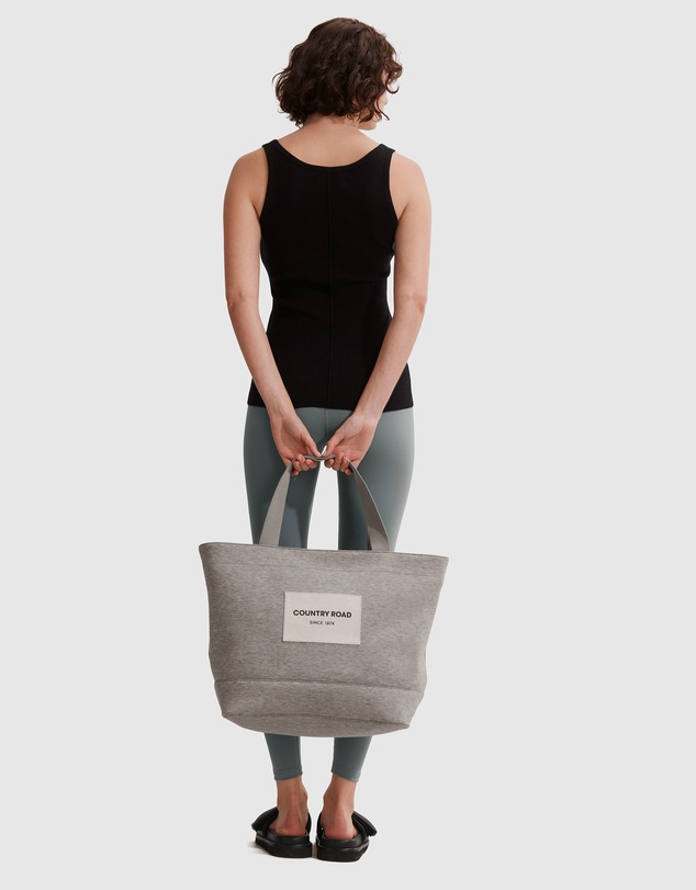 Country Road Puff Print Shopper