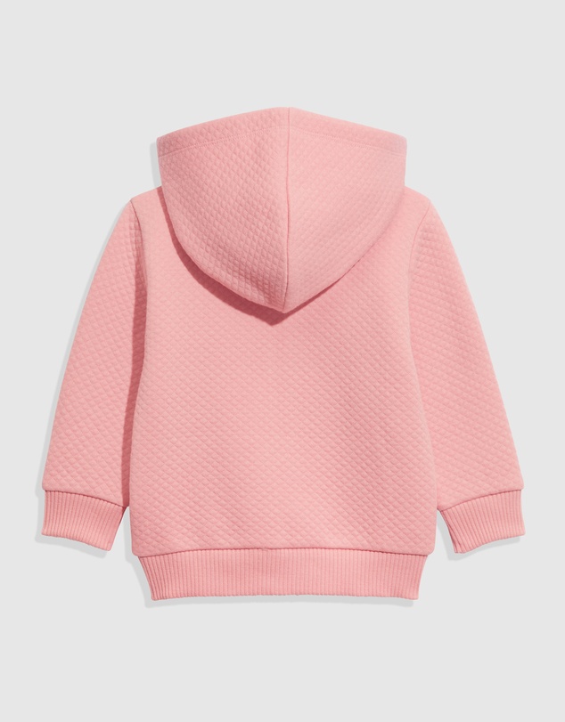 Country Road Organically Grown Cotton Quilted Hooded Sweat