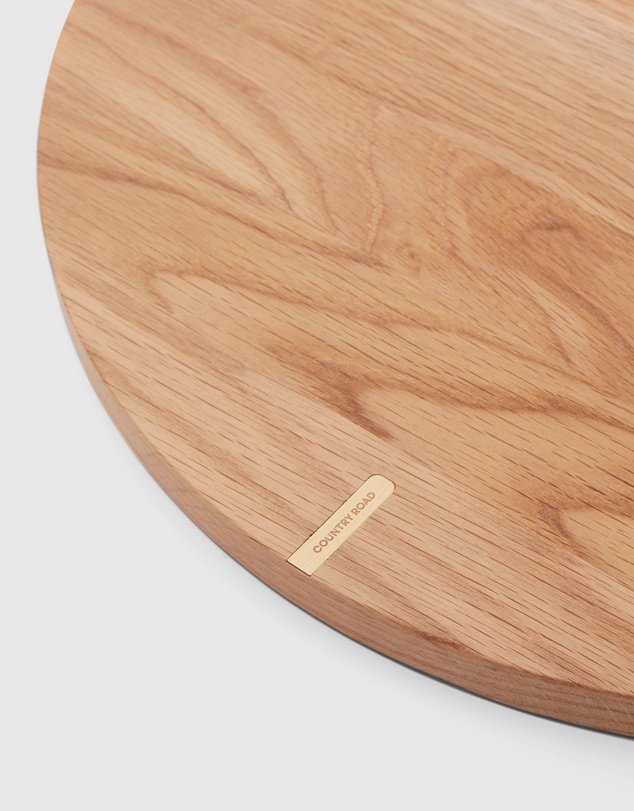 Country Road Theo Timber Large Round Platter