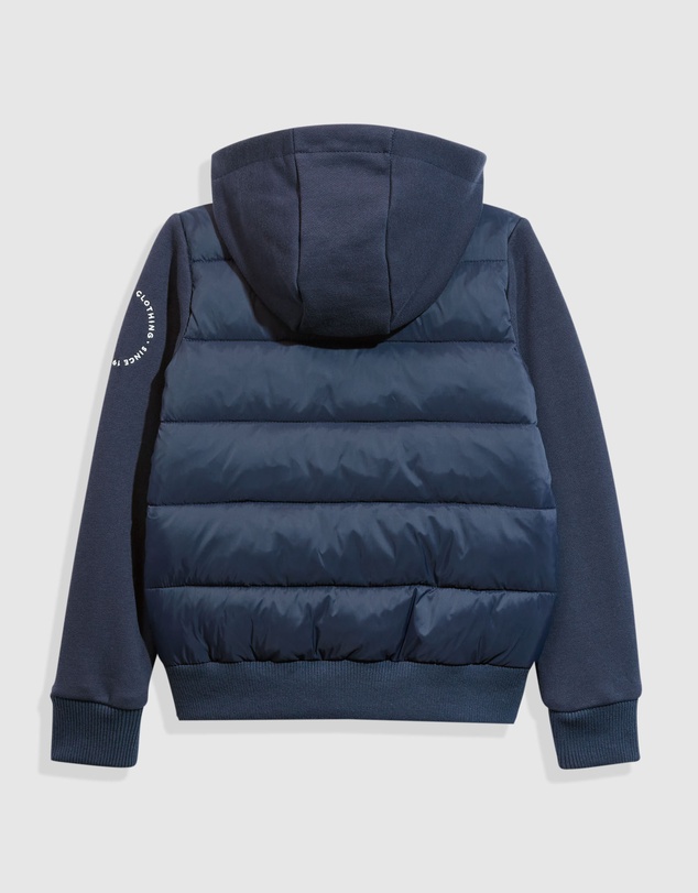 Country Road Puffer Sweat Jacket