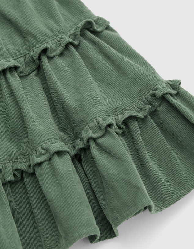 Country Road Tiered Cord Skirt