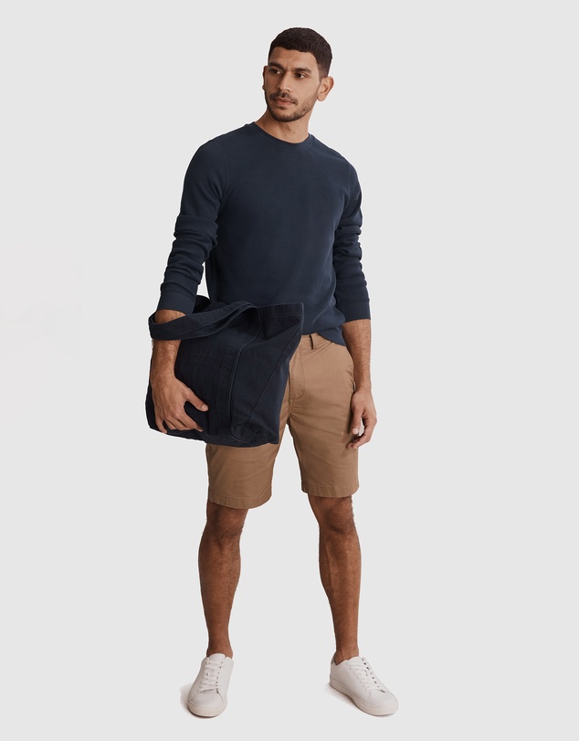 Country Road Waffle Crew T-Shirt