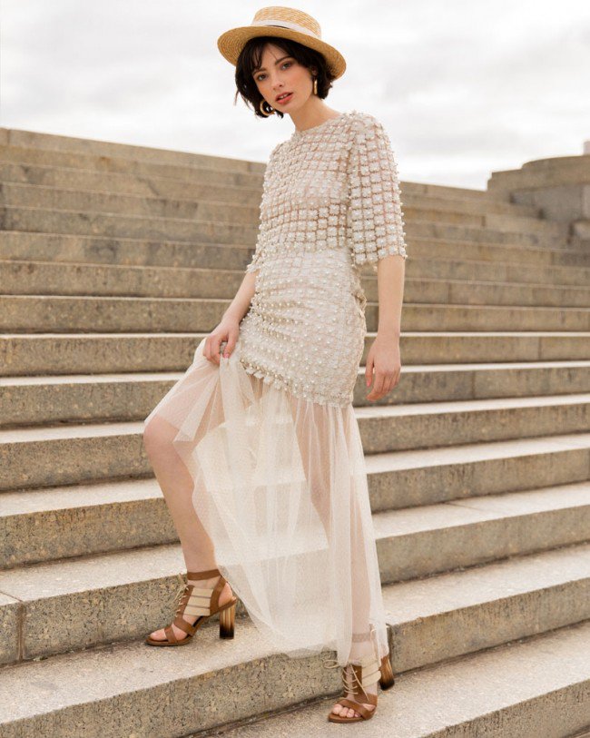 Wittner Revano Tan Burnished Leather Lace Up Block Heel