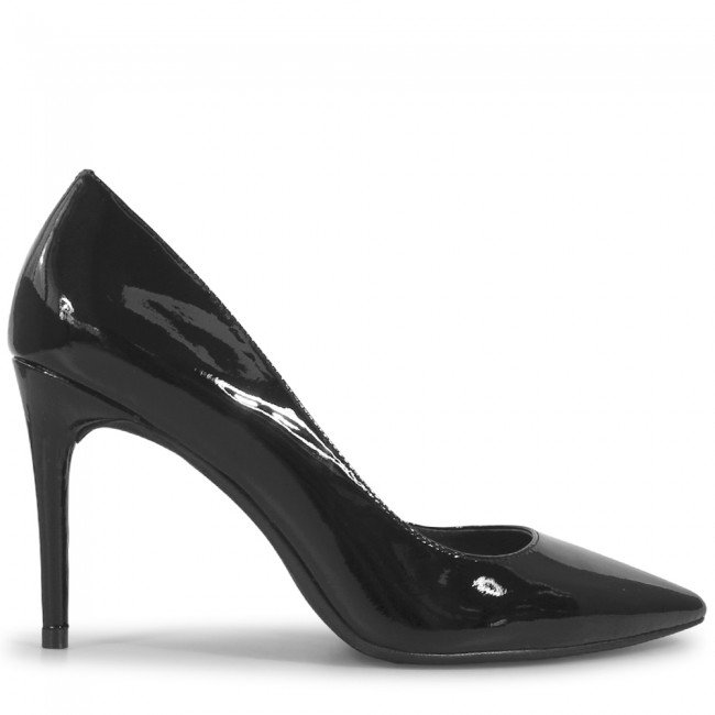 Wittner Haldwin Black Patent Pointed Toe Stiletto Heel