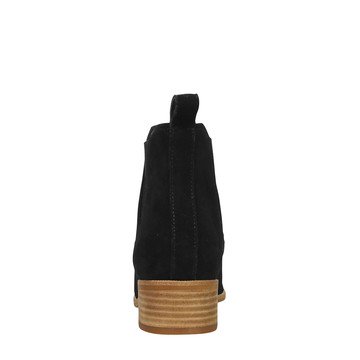 Wittner Gilmore Black Suede Elasticated Gusset Chelsea Ankle Boot